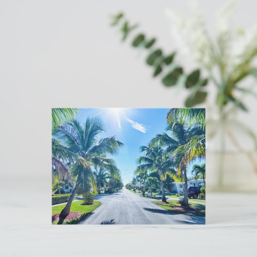 Florida Keys Postkarte (Stehend Vorderseite)