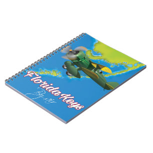 Florida Keys Reiseplakat Notizblock