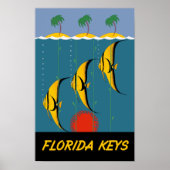 Florida Keys Reiseplakat Poster (Vorne)