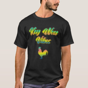 Florida Keys Rooster Vibes The Conch Republic T-Shirt