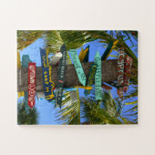 Florida Keys Sign Posts Puzzle (Horizontal)