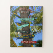 Florida Keys Sign Posts Puzzle (Vertikal)