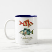 Florida Keys Souvenir Nautisches Fisch Tasse (Links)