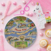 Florida Keys Spaß Papierplatten Pappteller (Party)