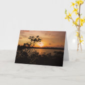 Florida Keys Sunset Karte (Gelbe Blume)