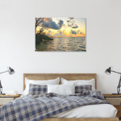 Florida Keys Sunset Mangrove Ocean Szene Leinwanddruck (Insitu (Schlafzimmer))