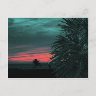 Florida Keys Sunset Postcard groß Postkarte