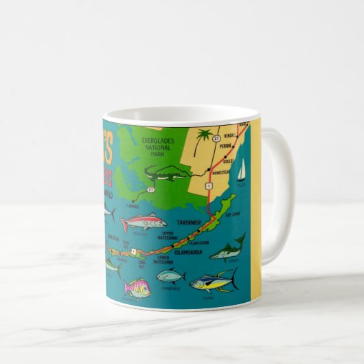 Florida Keys Tasse (VorderseiteRechts)