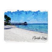 Florida Keys Tropical Magnet (Horizontal)