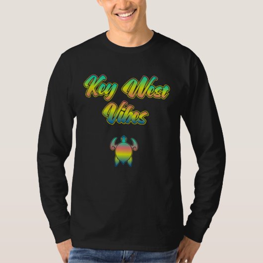 Florida Keys Turtle Vibes  The Conch Republic of K T-Shirt (Vorderseite)