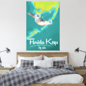 Florida Keys Vacacation Poster Leinwanddruck (Insitu (Schlafzimmer))