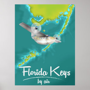 Florida Keys Vintage Reiseplakat Poster