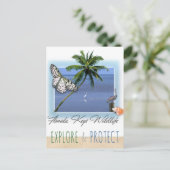 Florida Keys Wildlife Postkarte (Stehend Vorderseite)