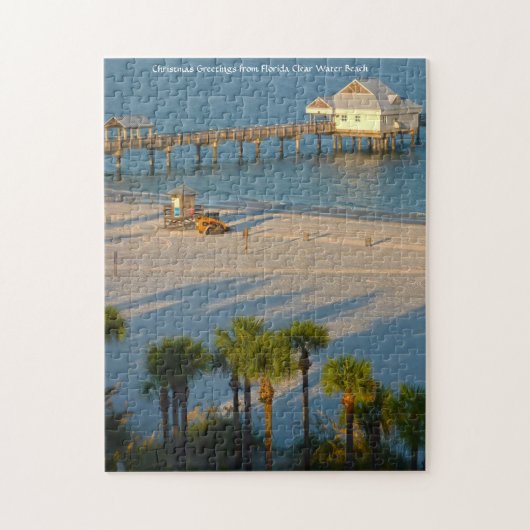 Florida klares Wasser Strand. Jigsaw Puzzle (Vertikal)
