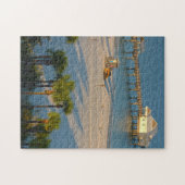 Florida klares Wasser Strand. Puzzle (Horizontal)