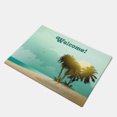 Florida. - Kundengerechte Illustration Fußmatte (Schrägansicht)