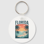 Florida Küstenkultur Schlüsselanhänger (Vorderseite)