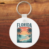 Florida Küstenkultur Schlüsselanhänger (Vorderseite)