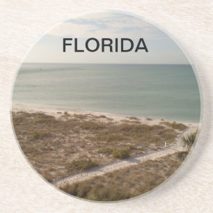 Florida Küstenweg zum Strand Untersetzer