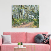 Florida Lace Spanish Moss Impressionist Art Leinwanddruck (Insitu (Wohnzimmer))