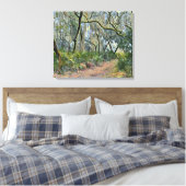 Florida Lace Spanish Moss Impressionist Art Leinwanddruck (Insitu (Schlafzimmer))