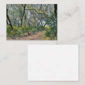 Florida Lace Spanish Moss Impressionist Art Mitteilungskarte (Vorne/Hinten)