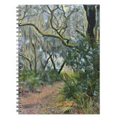 Florida Lace Spanish Moss Impressionist Art Notizblock (Vorderseite)