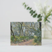 Florida Lace Spanish Moss Impressionist Art Postkarte (Stehend Vorderseite)