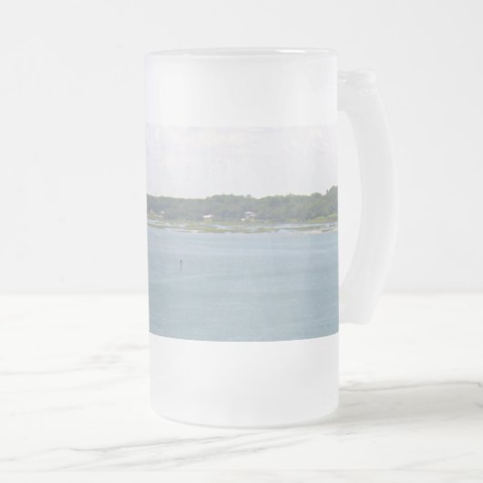 Florida Lake Mattglas Bierglas (VorderseiteRechts)