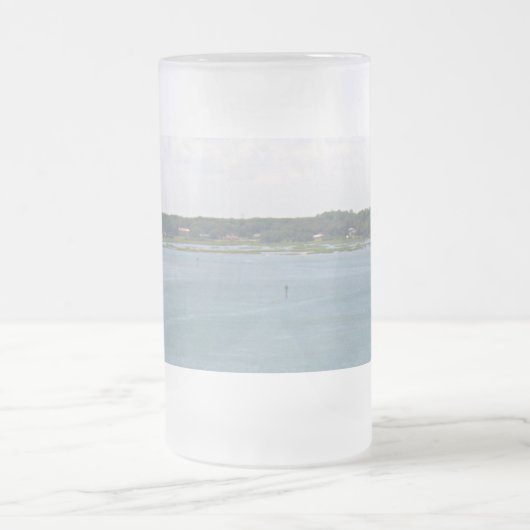 Florida Lake Mattglas Bierglas (Mittel)