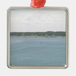 Florida Lake Ornament Aus Metall