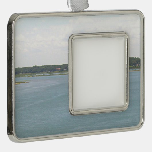 Florida Lake Rahmen-Ornament Silber (Rechts)