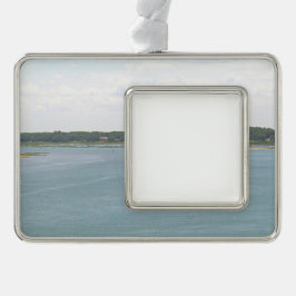 Florida Lake Rahmen-Ornament Silber