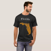 Florida Landkreises & Highways T - Shirt (Vorne ganz)