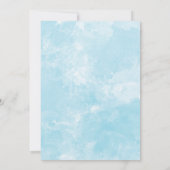 Florida Landschaft Hochzeitsziel Einladung (Rückseite)