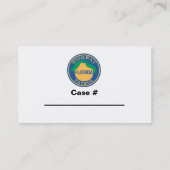 Florida-Landstraßen-Patrouille FHP Visitenkarte (Rückseite)