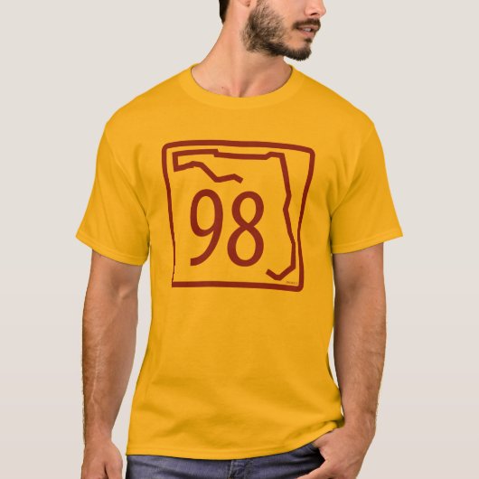 Florida-Landstraßen-Zeichen T-Shirt (Vorderseite)