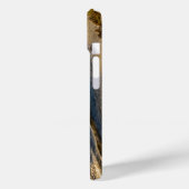 Florida Leaning Palm Tree Sunset iPhone Case (Rückseite / Links)
