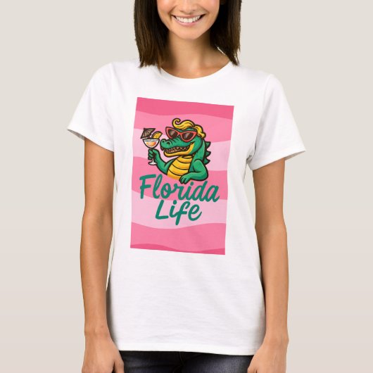 Florida-Leben T-Shirt (Vorderseite)