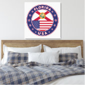 Florida Leinwanddruck (Insitu (Schlafzimmer))