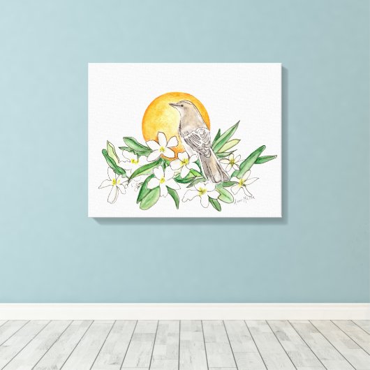 Florida Leinwanddruck (Insitu (Holzboden))