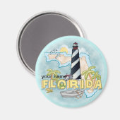 Florida Leuchtturm Magnet (Vorderseite/Rückseite)