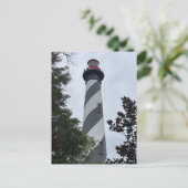 Florida Leuchtturm Postkarte (Stehend Vorderseite)