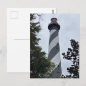 Florida Leuchtturm Postkarte (Vorne/Hinten)