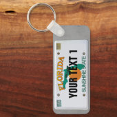 Florida License Plate Schlüsselanhänger (2 verschi (Vorderseite)