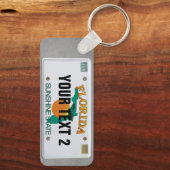 Florida License Plate Schlüsselanhänger (2 verschi (Rückseite)