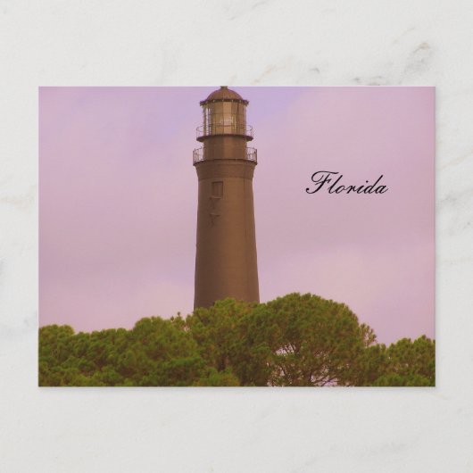 Florida Lighthouse Postkarte (Vorderseite)