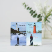 Florida Lighthouses Postkarte (Stehend Vorderseite)