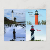Florida Lighthouses Postkarte (Vorderseite)