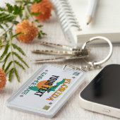 Florida Lizenzschild Schlüsselanhänger (Vorderseite rechts)